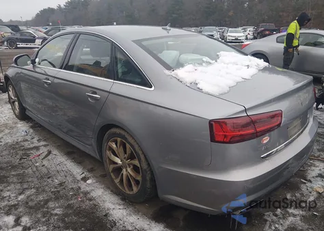 2017 Audi A6 2.0T Premium из США, поврежденный, VIN WAUG8AFC1HN015357